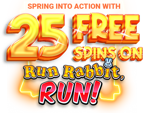 Bet365 25 Free Spins on Run Rabbit, Run